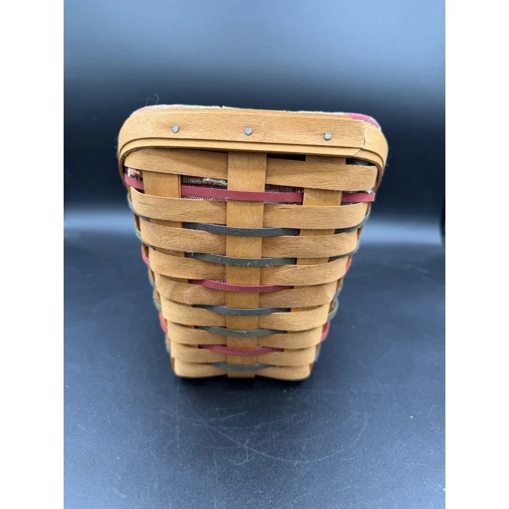 Longaberger 1998 Woven Traditions Sm Vegetable Basket Combo 🥕 Liner & Protector